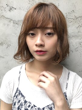 ミィ 表参道(mee.) 【mee.】 ミニボブ 大人可愛い ゆる巻き