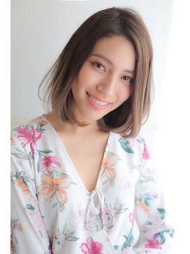 アフロートpd+ KOBE(AFLOATpd+) 大人ふんわりワンカールボブ♪