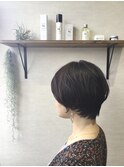 大人な魅力の前下がりショートボブ