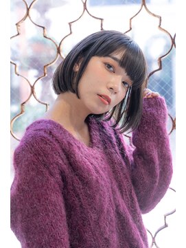 テイラー(Taylor) [Taylor] 大宮　ダークブラウン×内巻きボブ