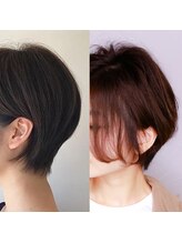 『後頭部の形があんまり良くなくて…』頭の形を綺麗に見せるポイントは丸みを出すこと☆【大通/小顔】