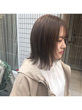 ミント バイ フォルテ(mint by FORTE) 【mint by forte】ブリーチなし！明るめベージュ