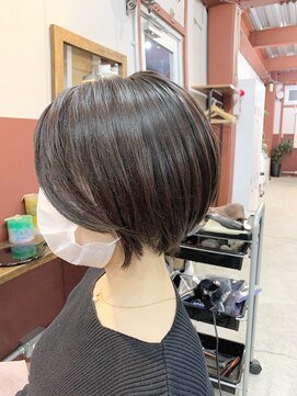 ルーファス 恵比寿 渋谷(Ruufus) 乾かしてキマるナチュラルショート【Ruufus恵比寿渋谷】3156