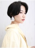 【HALE銀座】黒髪OK★大人ハンサムショート