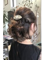 ヘアーメイク フェール(HAIR MAKE FAIRE) ハーフアップセット