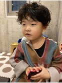 【MELGINA】kids男の子～もじゃくるパーマ～