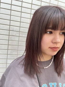 キャラ 池袋本店(CHARA) 夏にオススメ暖色系カラー！カシスレッド♪【池袋/AVEDAカラー】