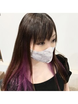 リップス ヘアー(Lips hair) テンション上がるインナーカラースタイル♪