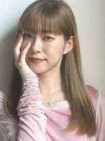 エミュ 表参道 青山(emu)&nbsp;【emu井上信洋】ぱっつんワイドバングとさらツヤヘア【エミュ】