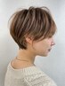 【ハイライト】ブリーチ+カラー+カット￥23000 [大阪梅田駅/ショート]