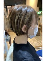 ティアラ 桜木町(TIARA)&nbsp;ひし形ショート　３Dハイライト　シルキーベージュ