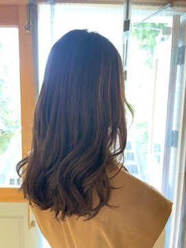 ジルコ ZiRCO ロング×アッシュベージュ