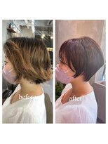 ソイルバイロミー(soil by ROMMY)&nbsp;広がる髪もカットと髪質改善でバランス良く☆/横浜髪質改善