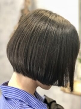 クシュ 所沢東口店(kusyu...) 韓国ヘアー/ボブウルフ/ココアベージュ/黒髪/グレージュカラー