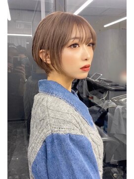 リア 大阪梅田(Ria) ～ショートボブ ミルクティー～【Ria 大阪 梅田】