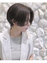 モアナ バイ ヘッドライト 沖縄南風原店(Moana by HEADLIGHT)&nbsp;Moana【南風原】#センターパート#ショートボブ#ハンサムショート