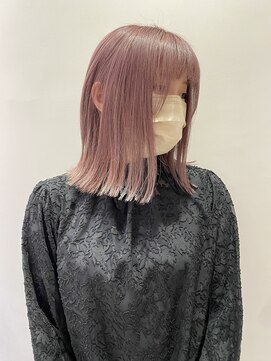 マイル 渋谷(mile) スモーキーピンクアッシュ