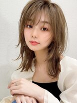 シルクレイ 新宿店(Silk-lei)&nbsp;大人可愛いウルフヘア/透明感くびれヘア/新宿20代30代40代