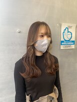 ソワン ドゥ ブレス 今里店(soin de brace)&nbsp;《加賀詩織》マロンベージュ×インナーカラー