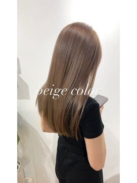 ヘアースタジオ ゼン(hair studio Zen) ベージュカラー【Kensho】