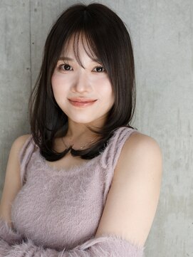 ホロン 池袋(HOLON) 池袋HOLON【レイヤーカット/ミディアムヘア/暗めカラー】