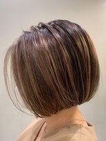 オンカラー(ON.COLOR)&nbsp;大人ハイライトベージュショート40代50代