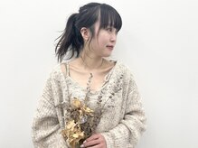 【注目スタイリスト*tomomi】顔周りカット/艶カラーでこだわりStyleを◇［insta@i_m_tmm］