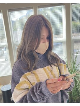 レポ(LEPO) ブリーチあり◎ミルクティーベージュ