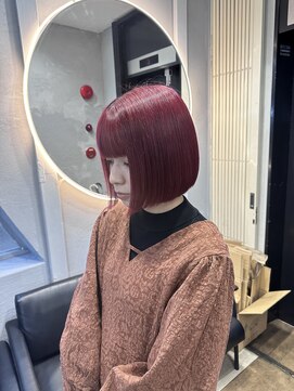 ジゼル(GiseL) ピンクレッドカラー