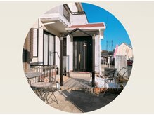ヘアーアトリエ ラポルト(hair atelier la porte.)の雰囲気（サロ入口変更！閑静な住宅街にひっそり佇む隠れ家サロン♪）