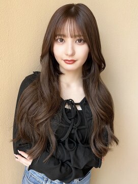 ロエナ(ROENA) 20代30代40代50代デザインカラー暗めカラーグランマッシュ