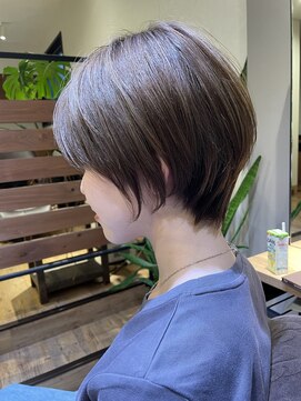 エスト 幕張本郷(est.) レイヤーカットボブルフネビージュ小顔ワンレンこなれミディ黒髪