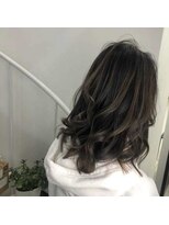 ルッソリベラ 池袋(Lusso libera)&nbsp;ニュアンスカラー大人ウェーブ@30代40代50代