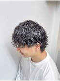 マッシュ×ツイストスパイラルパーマ