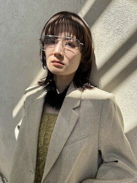 トレンチ(TRENCH) レイヤーカット マッシュレイヤー 前髪カット