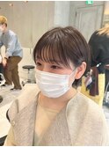【太田達朗】大人かわいい耳かけショート/ナチュラルショート