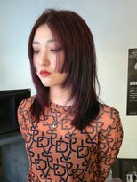 マカロニコースト(macaroni coast) レイヤーカット デザインカット 前髪なし ステップカット
