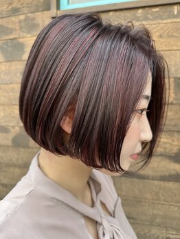 プリュム(plume)の写真/インナーカラーや、グレイカラーまで、あなたのご希望に合わせてご提案♪大人女性の美しさを引き出すSalon*