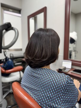 セレスト 福岡天神店(CELESTE) 【甲斐】白髪を活かす、艶めくイノアカラー体験