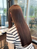 マンプス&nbsp;シルクブラウン/イルミナカラー/髪質改善