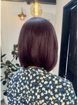 ヘアカラーカフェ 三吉店(HAIR COLOR CAFE) バーガンディー