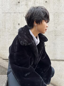 ショートニュアンスパーマ20代30代