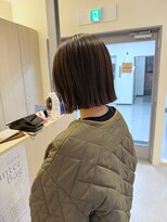 ヘアーポケット リタ(HAIR POCKET ritta)&nbsp;切りっぱなしボブ　× ストレート