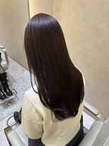 ジーナ 天神(Zina)&nbsp;ピンクブラウン/大人ガーリー/ダークアッシュ/黒髪[福岡天神]