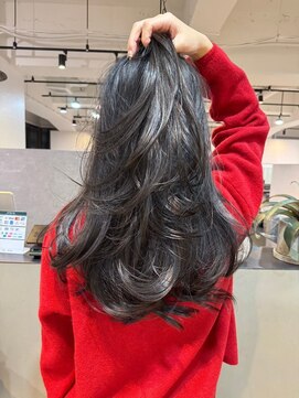 セレーネ ヘアー(Selene hair) 透明感暗髪レイヤースタイル