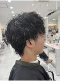メンズツイストパーマ