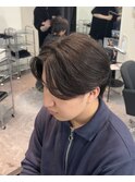 毛流れセンターパート