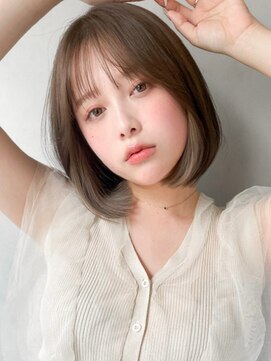リヤン 表参道(lyann) 結べるボブデジタルパーマミルクティーブロンド#539g0526