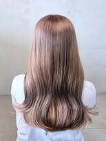 ソアバイリコヘアー(soar by LiCO Hair)&nbsp;ミルクティーグレー/ブリーチ/ハイトーンカラー/レイヤーカット
