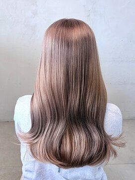 ソアバイリコヘアー(soar by LiCO Hair) ミルクティーグレー/ブリーチ/ハイトーンカラー/レイヤーカット